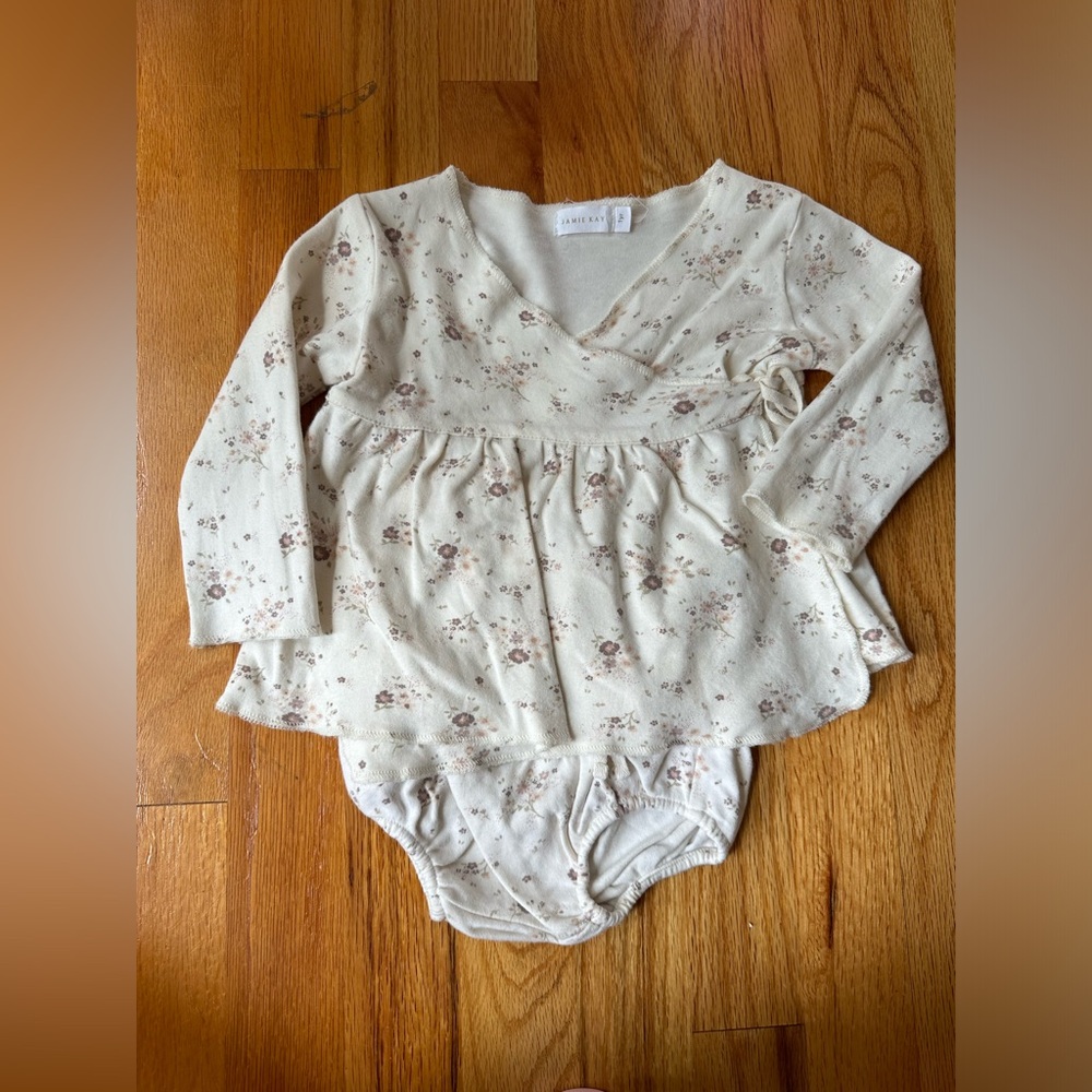 Jamie Kay Wrap Top and Bloomer Set